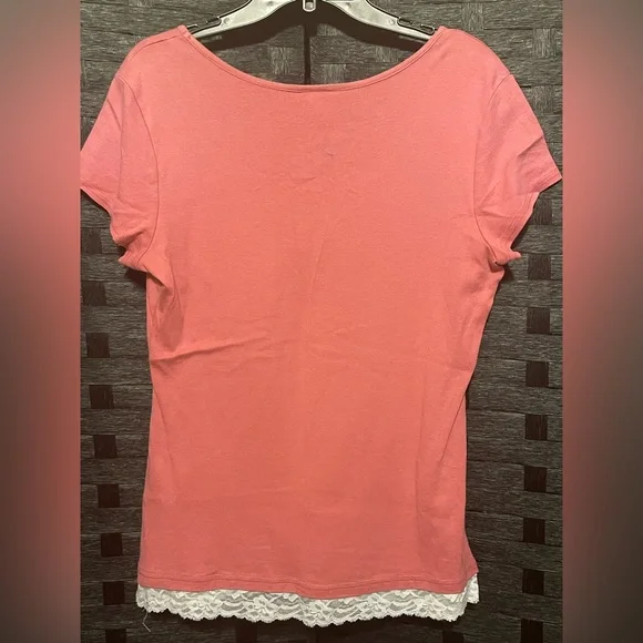 set of 4 Y2K Womens fashion bug shirts XL  blue, light pink, pink, brown Vintage - Picture 13 of 13